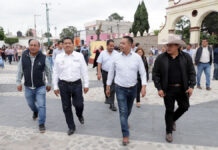 Mundo Tlatehui entrega rehabilitación del primer cuadro de Tonantzintla