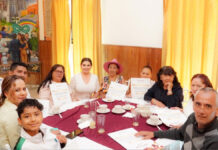 Norma Layón se reúne con líderes de juntas auxiliares