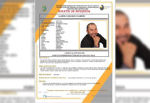 Emiten ficha de búsqueda de Ramón Camarillo, tío de Néstor Camarillo