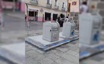 Reportan mal olor en contenedores del Centro Histórico; Ayuntamiento los lavará