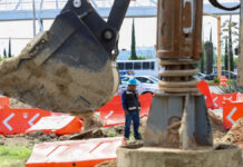Sergio Salomón inicia obras de movilidad en Vía Atlixcáyotl por 295 mdp