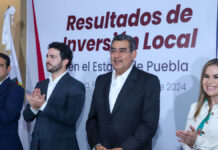 Sergio Salomón preside presentación de Resultados de Inversión Local