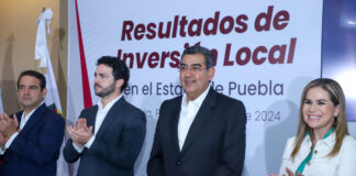 Sergio Salomón preside presentación de Resultados de Inversión Local
