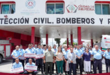 Texmelucan rinde homenaje a Cuerpo de Bomberos Municipal