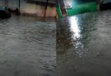 Vecinos reportan problema de encharcamiento de agua sucia en colonia 2 de abril