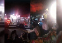 Vuelca autobús con estudiantes en la Cuacnopalan-Oaxaca; hay cuatro muertos