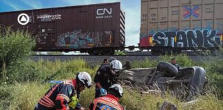 Accidente ferroviario en Querétaro deja 4 muertos