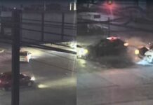 Conductor causa choque al dar vuelta prohibida en Puebla