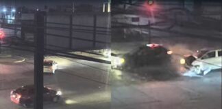 Conductor causa choque al dar vuelta prohibida en Puebla