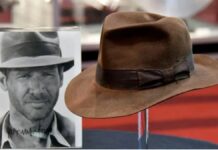Subastan sombrero de Indiana Jones en millonaria cifra