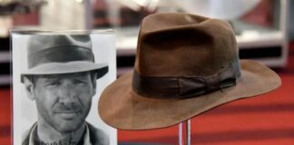 Subastan sombrero de Indiana Jones en millonaria cifra