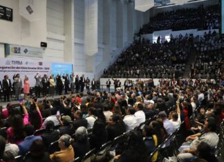 Sergio Salomón da inicio a ciclo escolar 2024-2025 en Puebla