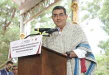 Inaugura Sergio Salomón aulas en escuela primaria “José María Morelos”