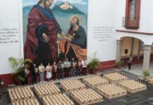 Entrega San Pedro Cholula 540 faroles a mayordomías