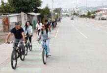 Ayuntamiento de Puebla da mantenimiento a 10.1 kilómetros de la Red Ciclista