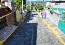 Invierten 2.3 mdp en obras viales en San Pedro Zacachimalpa