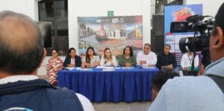 Paola Angon presenta la 74a edición de la Feria de San Pedro Cholula