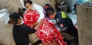 Policías auxilian a joven en parto en colonia Unión Antorchista
