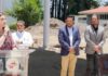 Inicia construcción del último domo escolar que entregará Norma Layón