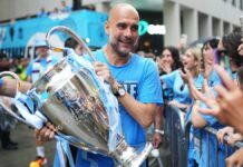 Guardiola regaló 10 mil libras a cada trabajador del Manchester City