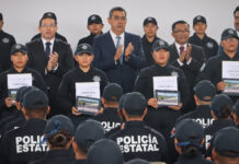 Policía Estatal se refuerza con incorporación de 170 elementos