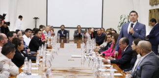 Armenta se reúne con miembros de FXM para trabajar en coordinación