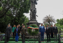 Autoridades estatales conmemoran natalicio de Nicolás Bravo