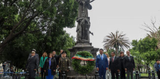 Autoridades estatales conmemoran natalicio de Nicolás Bravo