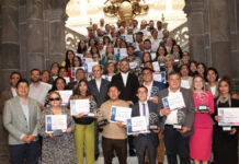 Ayuntamiento de Puebla reconoce labor de “Empresas Poblanas de Diez”
