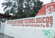 Protestan contra directora del CETis 67 por suspender servicio de seguridad