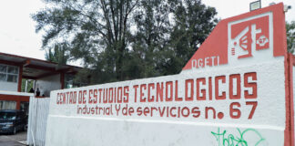 Protestan contra directora del CETis 67 por suspender servicio de seguridad