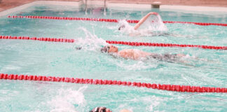 Celebran primera competencia en alberca semiolímpica municipal de Atlixco