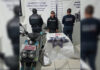 Detienen en Texmelucan a hombre con motoneta robada y presunta droga