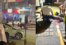 Disparan a dos hombres que defendieron a mujer en Camino Real
