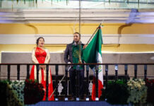 Edmundo Tlatehui encabeza Grito de Independencia en San Andrés Cholula