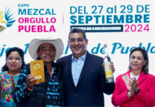 Sergio Salomón inaugura “Expo Mezcal Orgullo Puebla 2024”