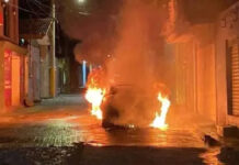 Identifican a hombres calcinados en Xonacatepec