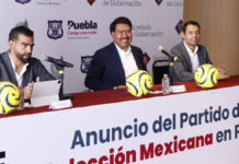 Selección Mexicana jugará partido amistoso en Puebla