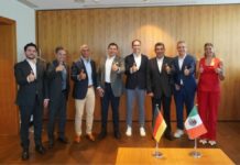 Armenta promueve cooperación internacional entre Puebla y Alemania