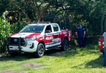 Hallan cadáver en descomposición en el río Nexapa