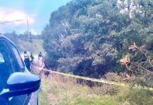 Muere ciclista tras caer a barranca en carretera a Valsequillo