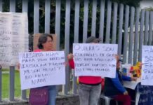 Protestan en el IMSS de la Margarita por desabasto de insulina