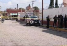 Abaten a delincuente al interior de una escuela en Texmelucan