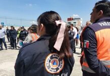 Participa San Andrés Cholula en simulacro nacional