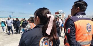 Participa San Andrés Cholula en simulacro nacional