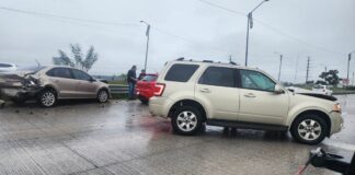 Viernes de múltiples choques en Puebla capital