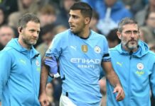Rodri es operado con éxito; se pierde la temporada con el City