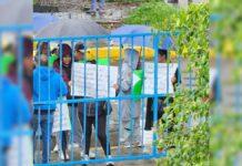 Pobladores de Juan C. Bonilla protestan por fraude de lotes