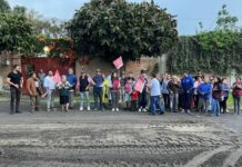 Ariadna Ayala da inicio a obras en colonia Valle Sur y San Juan Portezuelo