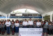 Entrega gobernador techados escolares por más de 12.5 mdp